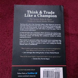 Think And Trade Like A Champion