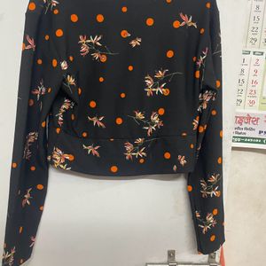 Autumn Wrap Up Long Sleeve Top