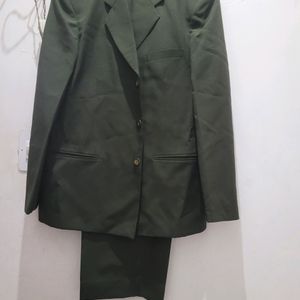 Men Green Suit Set