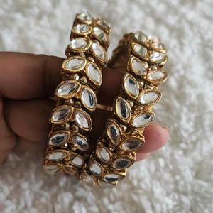 Kundan Type Bangles.