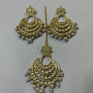 Mangtika With earings Set