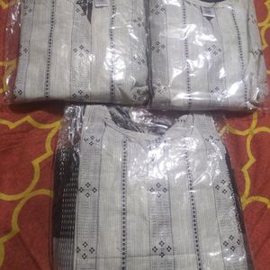 New Unused Kurta Pant With Dupatta Set