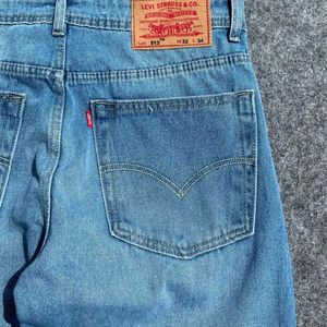 Baggy Levi's 513 Light Blue Denim ( Tailored )