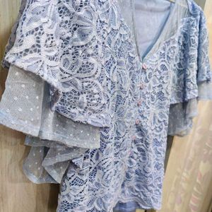 Latin Quater | Pure Soft Net Top | Size L