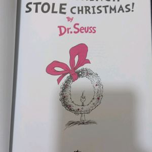 How The Grinch Stole Christmas, Story Book In New