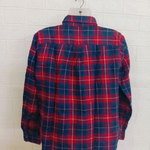 Multicolour Checked Print Shirts