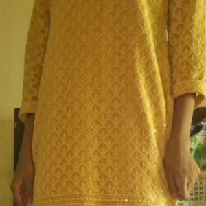 Yellow Elegant Kurta