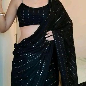 Saree with Separate Blouse Piece