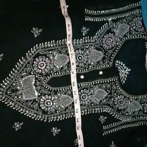 Short Chikankari Kurti