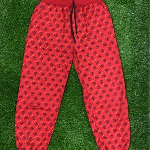 Unisex Red Sweatpants