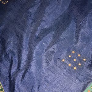 Unused Blue Saree