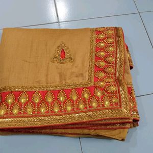 Bridal (3) Heavy Saree With Blouse