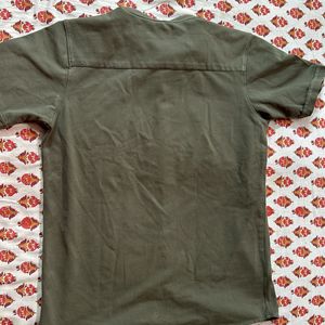 Zara Olive Green Shirt