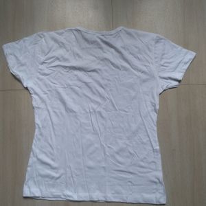 White Regular Tee