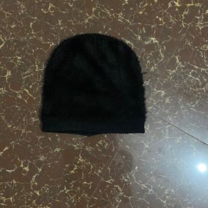 black beanie