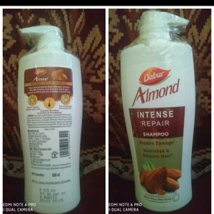 Dabur Almond Intense Hair Shampoo|| 650ml