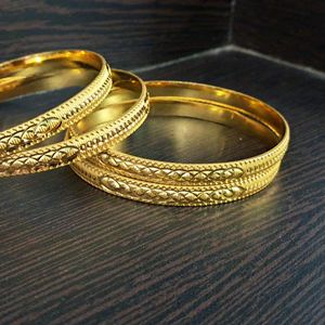 Gold Plated Bangles