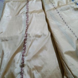 Assam Silk Alover Embroidery Elegant Saree