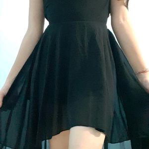 Black Trending Flair Dress