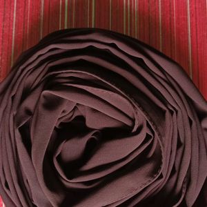 Chiffon Hijab Brown/ Coffee Brown