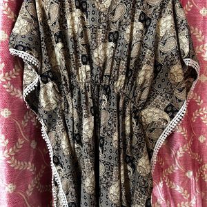 Comfy Printed Kaftan Top