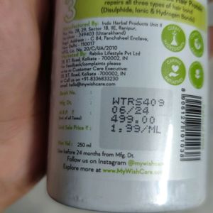 Wishcare Triple Bond Repair Shampoo