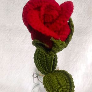 Crochet Rose Flower