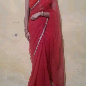 Red Saree 🎀