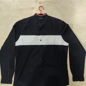 Highlander Black Stripe Shirt For Men.