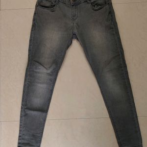 Grey Jeans For Women - Size 30