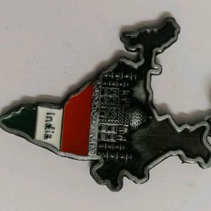 India Metal Keychain