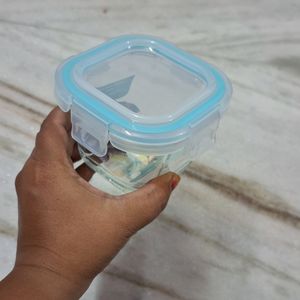 2pc Glass Container