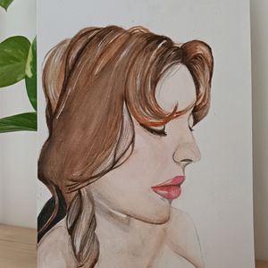 Water colour painting on A5