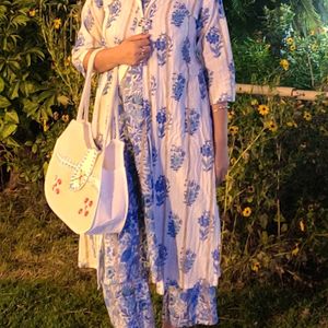 Kurti, Palazzo And Shrug