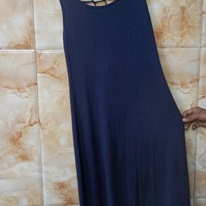 Dark Blue Summer Dress