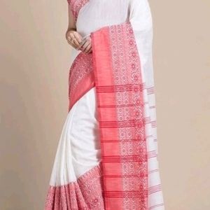 New Woven Pure Cotton Saree