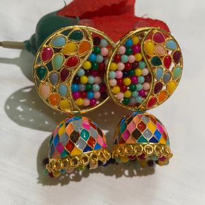 Multi Color Earring