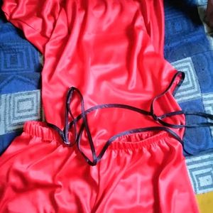 Red Satin Wear