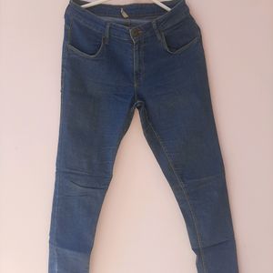 Bare Denim Women Solid Blue Jeans