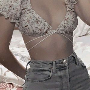 Shein Floral Bralette Top