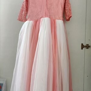 Kids Pink Beautiful Frock Upto 10 Yrs