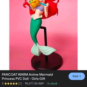 The Little Mermaid Pvc Doll