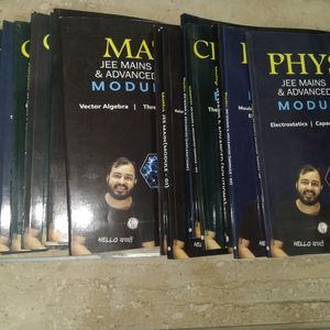 Physics Wallah Class 12th Jee Modules (PCM)