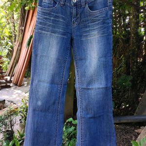 Vintage Low-waist Bootcut Jeans