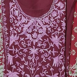 Kashmiri Heavy Embroidered Kurti