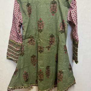 Heavy Lehenga With Peplum Kurti And Dupatta