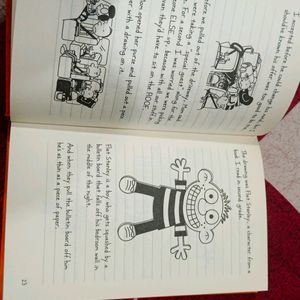 Diary Of A Wimpy Kid Hard Cover Book .