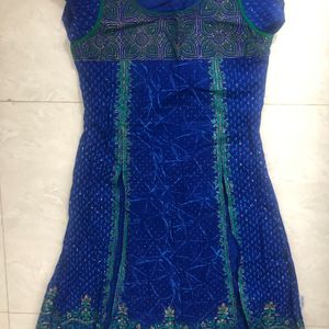 Printed Kurta With Slits