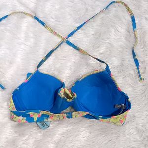 Beautiful Frills Padded Floral Bikini Top