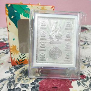 999 Pure Silver Ashta lakshmi Frame In Premium Box